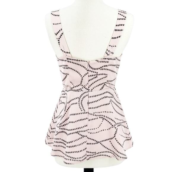 SALE Cabi #273 Sophia Pink Faux Wrap Tank Top Size 0 - Picture 5 of 7